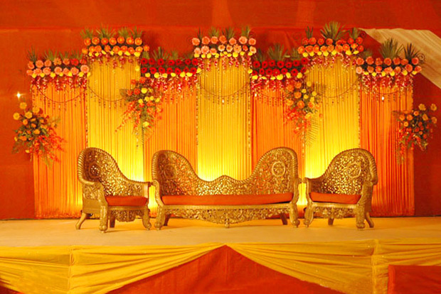 Guruvayur Wedding Stage Decoration