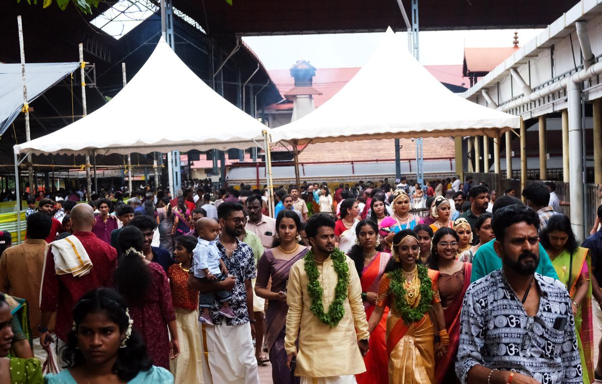 228 Weddings at Guruvayur Temple