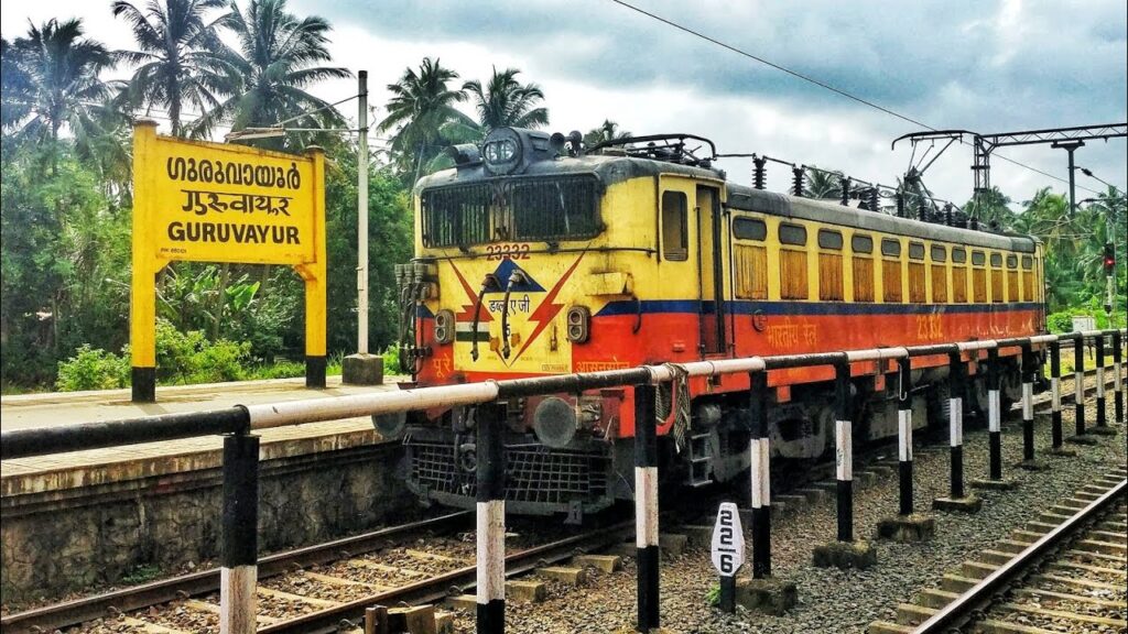 Guruvayur-Thrissur passenger train